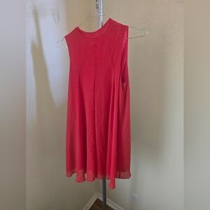 BCBGeneration Sleeveless Red Pullover Dress